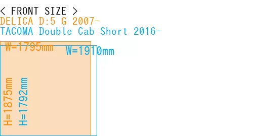#DELICA D:5 G 2007- + TACOMA Double Cab Short 2016-
